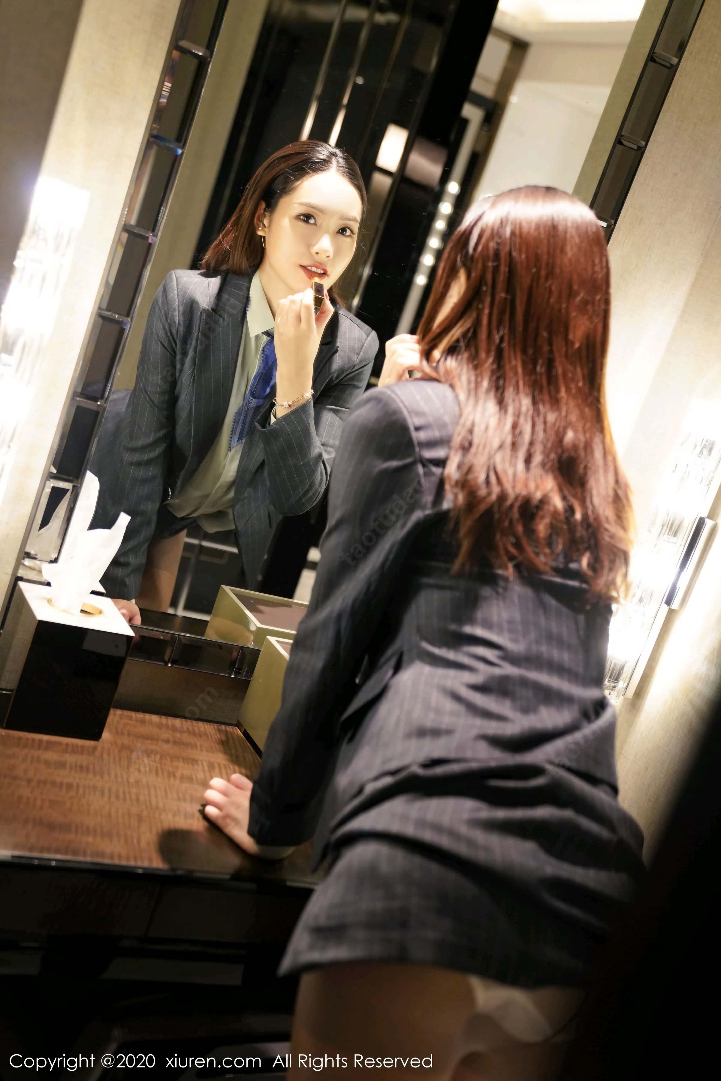 2020.09.21No.2579方子萱职场秘书OL制服装扮插图3